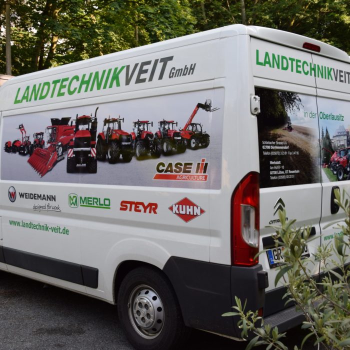 Landtechnik Veit Fahrzeugbeschriftung