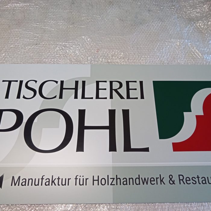 Reflexfolienschild Tag