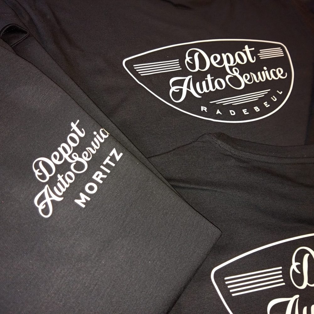 Textildruck Depot Auto Service Radebeul