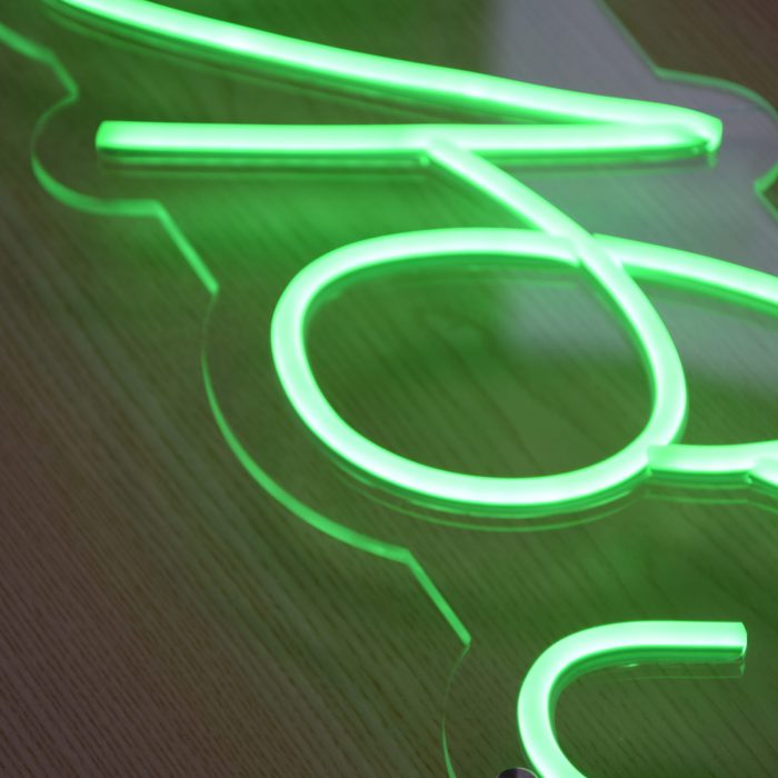 LED Schild Neonlook