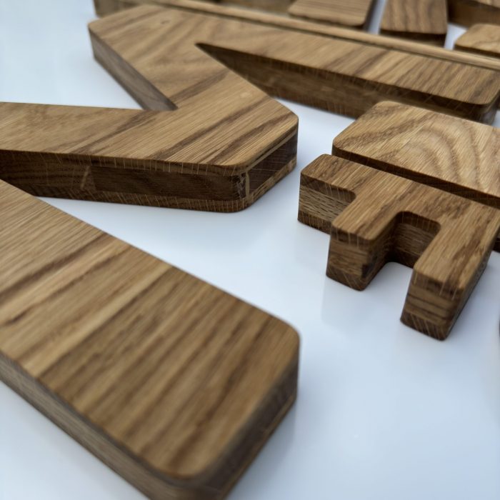 hochwertige 3D Buchstaben